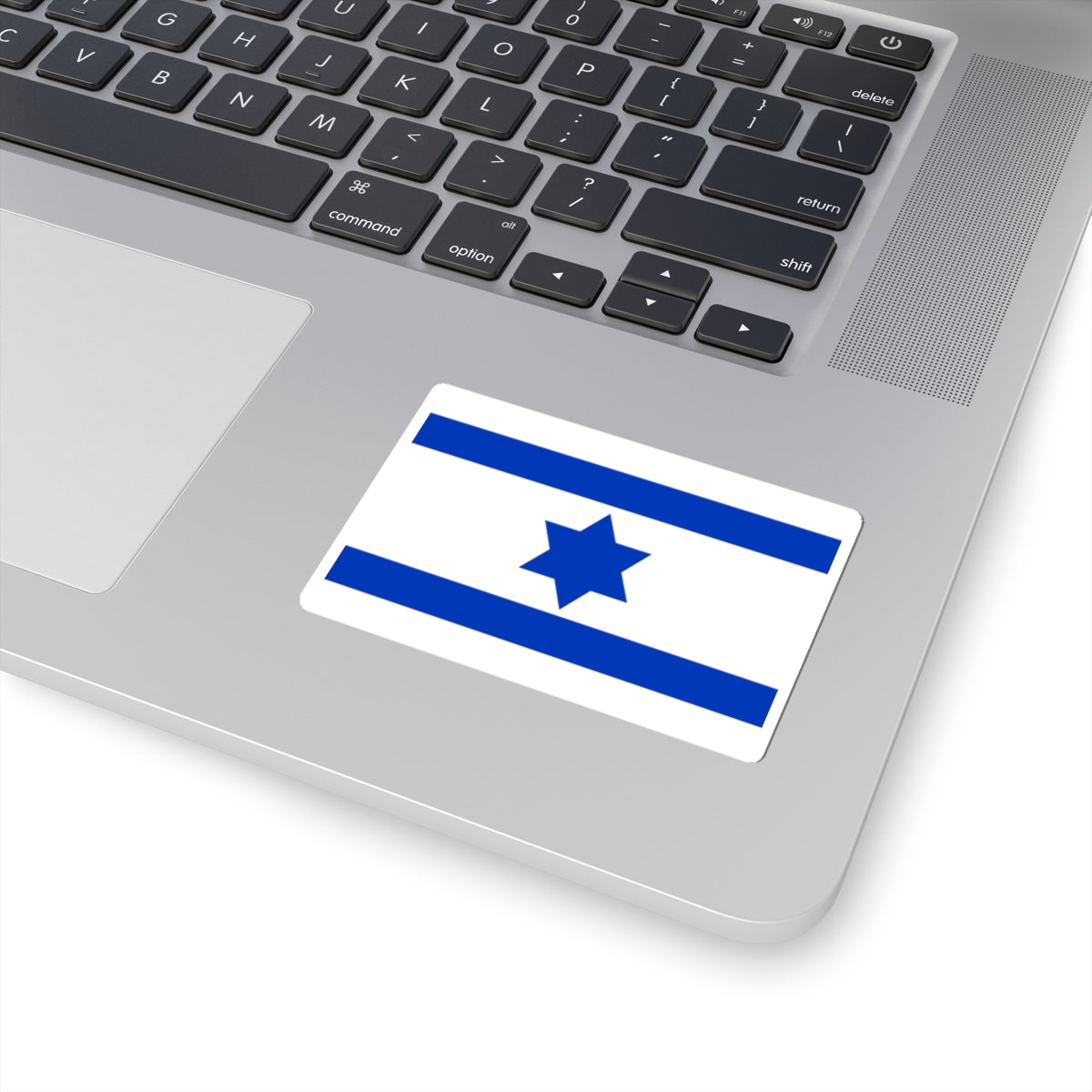 Flag of Israel 1948 3-2 (Israel) STICKER Vinyl Kiss-Cut Decal