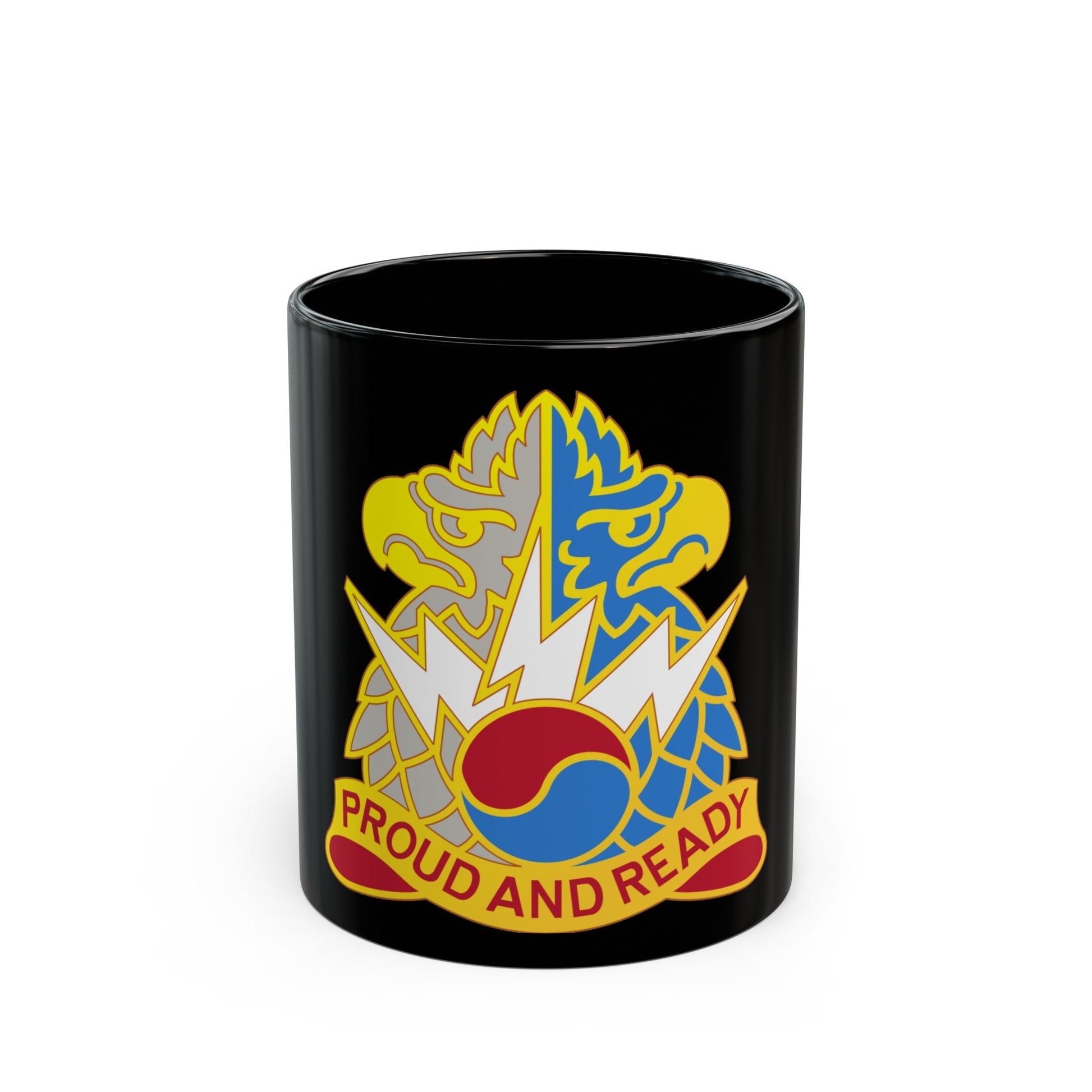 511 Military Intelligence Battalion (U.S. Army) Black Coffee Mug-11oz-The Sticker Space