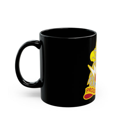 511 Military Intelligence Battalion (U.S. Army) Black Coffee Mug-The Sticker Space