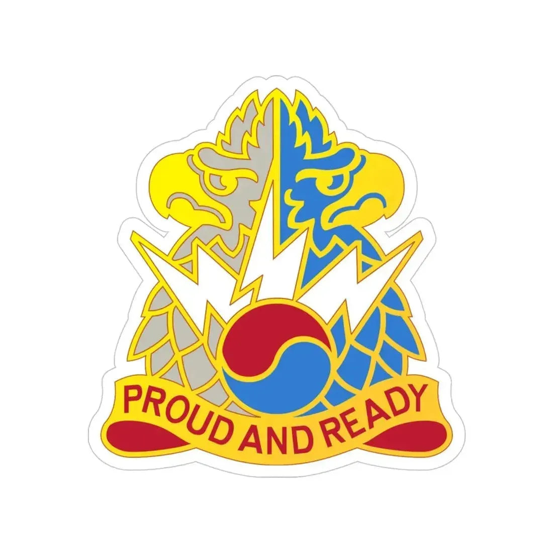 511 Military Intelligence Battalion (U.S. Army) Transparent STICKER Die-Cut Vinyl Decal - The Sticker Space