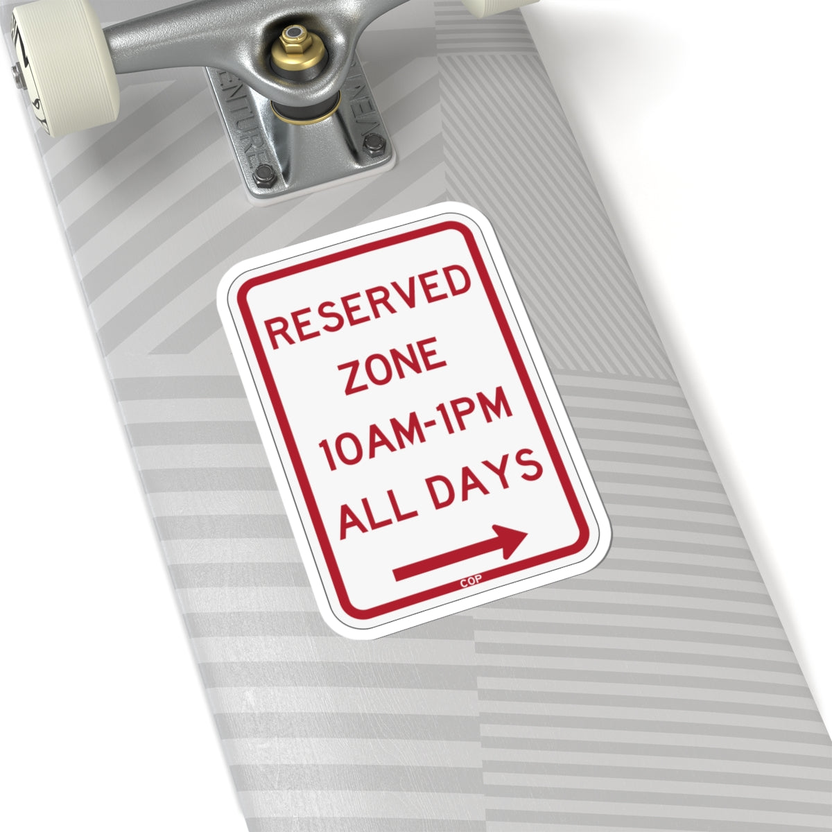 PBOT Road sign P4490AR (Oregon) (Road Sign) STICKER Vinyl Kiss-Cut Decal