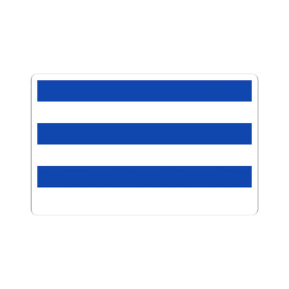 Flag maritime lugo (Spain) STICKER Vinyl Kiss-Cut Decal