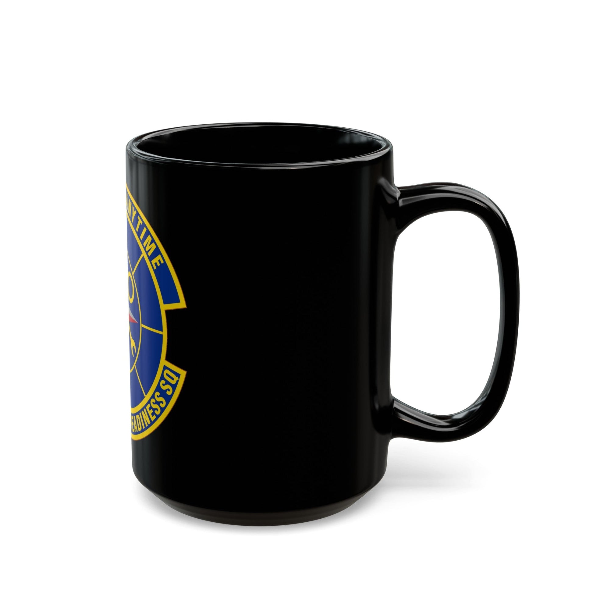 512 Logistics Readiness Squadron AFRC (U.S. Air Force) Black Coffee Mug-The Sticker Space