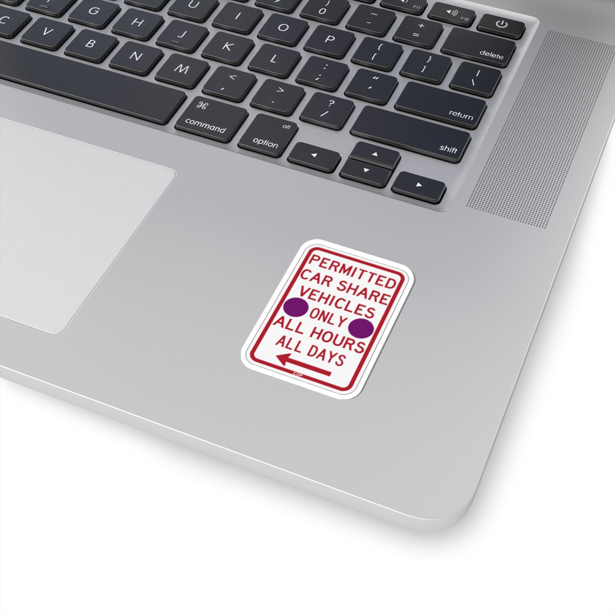 PBOT Road sign P4500L-P (Oregon) (Road Sign) STICKER Vinyl Kiss-Cut Decal
