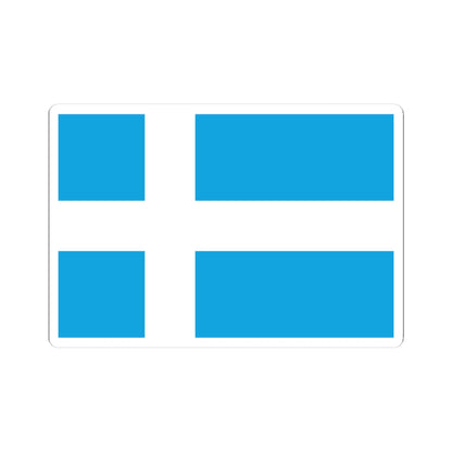 Flag of Calais (France) STICKER Vinyl Kiss-Cut Decal