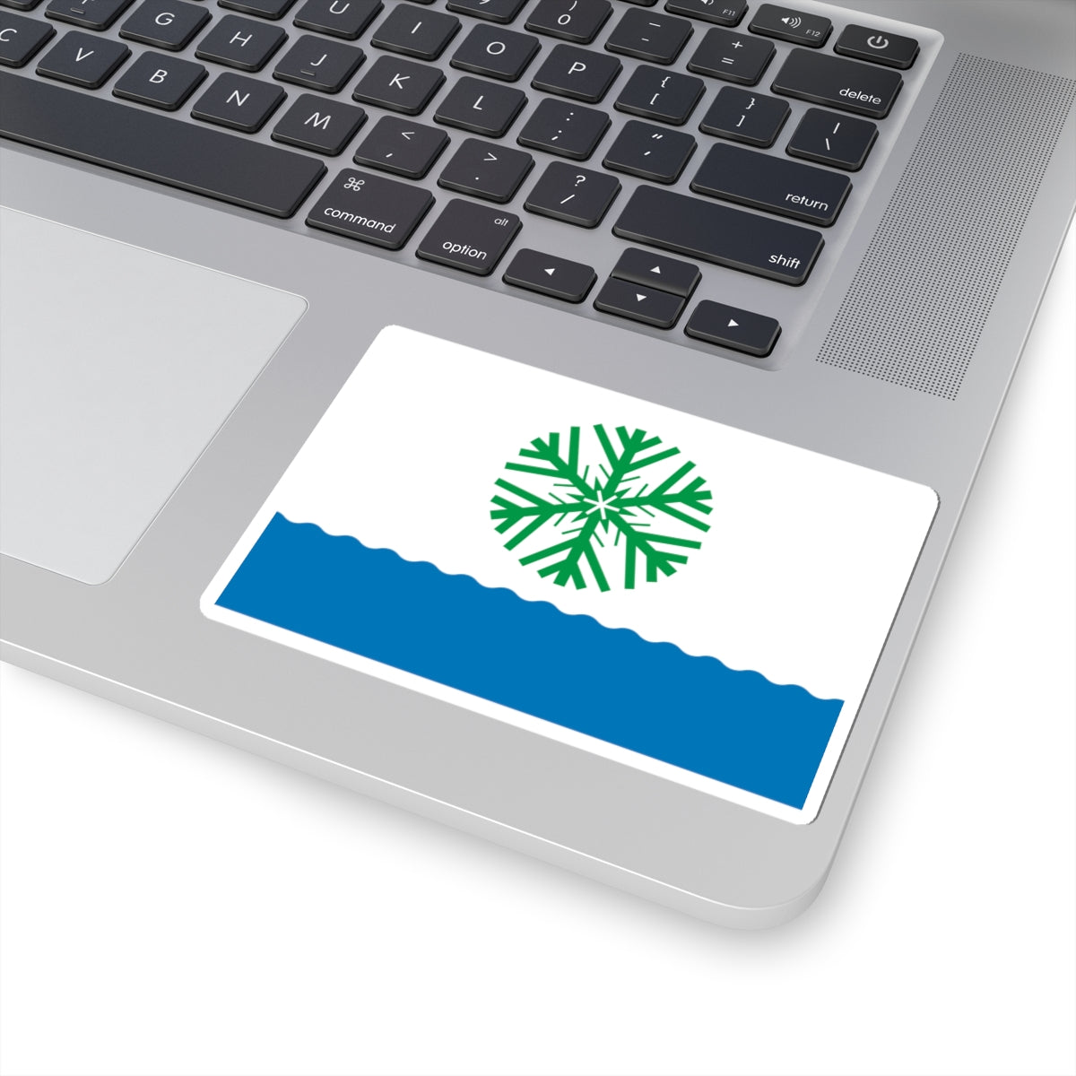 Flag of Novodvinsk Arkhangelsk oblast (Russia) STICKER Vinyl Kiss-Cut Decal