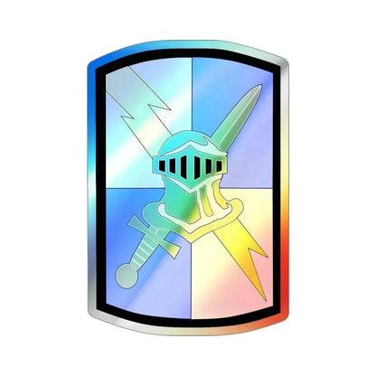513th Military Intelligence Brigade (U.S. Army) Holographic STICKER Die-Cut Vinyl Decal 3 Inch Holographic - The Sticker Space