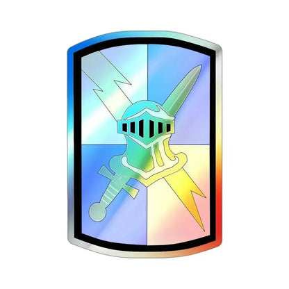 513th Military Intelligence Brigade (U.S. Army) Holographic STICKER Die-Cut Vinyl Decal 4 Inch Holographic - The Sticker Space