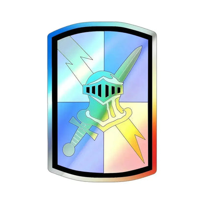 513th Military Intelligence Brigade (U.S. Army) Holographic STICKER Die-Cut Vinyl Decal 6 Inch Holographic - The Sticker Space