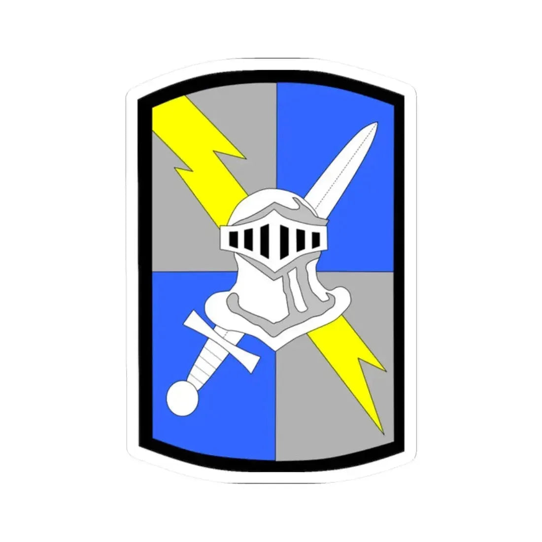 513th Military Intelligence Brigade (U.S. Army) STICKER Vinyl Kiss-Cut Decal 2 Inch White - The Sticker Space