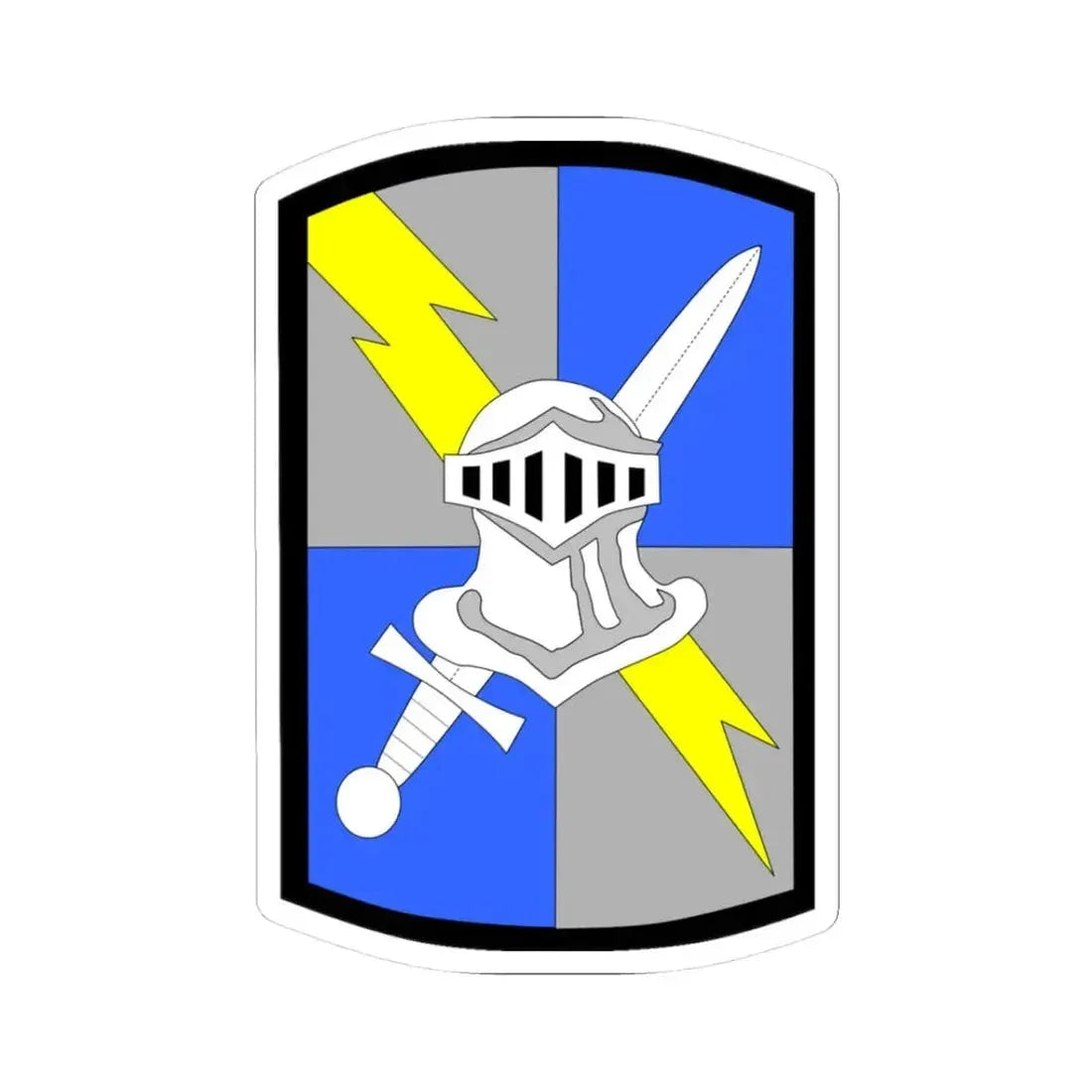 513th Military Intelligence Brigade (U.S. Army) STICKER Vinyl Kiss-Cut Decal 3 Inch White - The Sticker Space