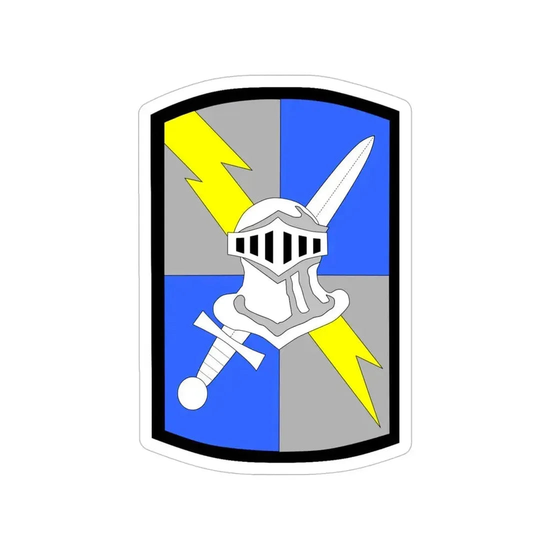 513th Military Intelligence Brigade (U.S. Army) Transparent STICKER Die-Cut Vinyl Decal 6 Inch - The Sticker Space