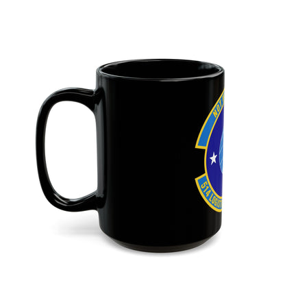 514 Logistics Readiness Squadron AFRC (U.S. Air Force) Black Coffee Mug-The Sticker Space