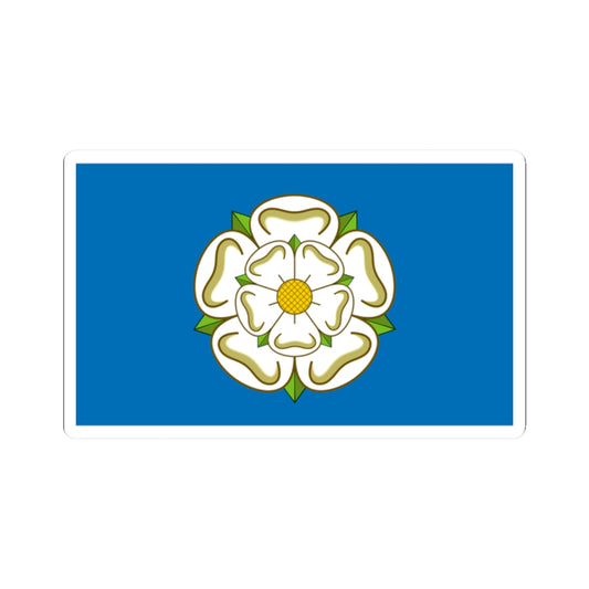 Flag of Yorkshire (England) STICKER Vinyl Kiss-Cut Decal