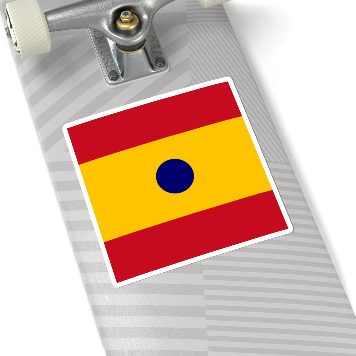 Flag of Rear Admiral Spain (Spain) STICKER Vinyl Kiss-Cut Decal