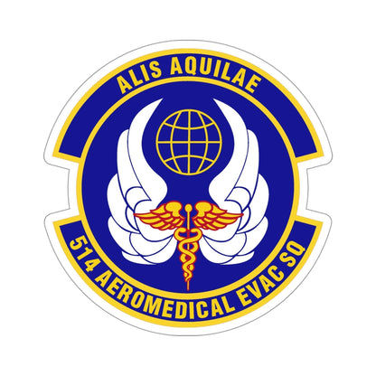 514th Aeromedical Evacuation Squadron (U.S. Air Force) STICKER Vinyl Die-Cut Decal-5 Inch-The Sticker Space