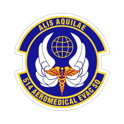 514th Aeromedical Evacuation Squadron (U.S. Air Force) STICKER Vinyl Die-Cut Decal 4 Inch - The Sticker Space