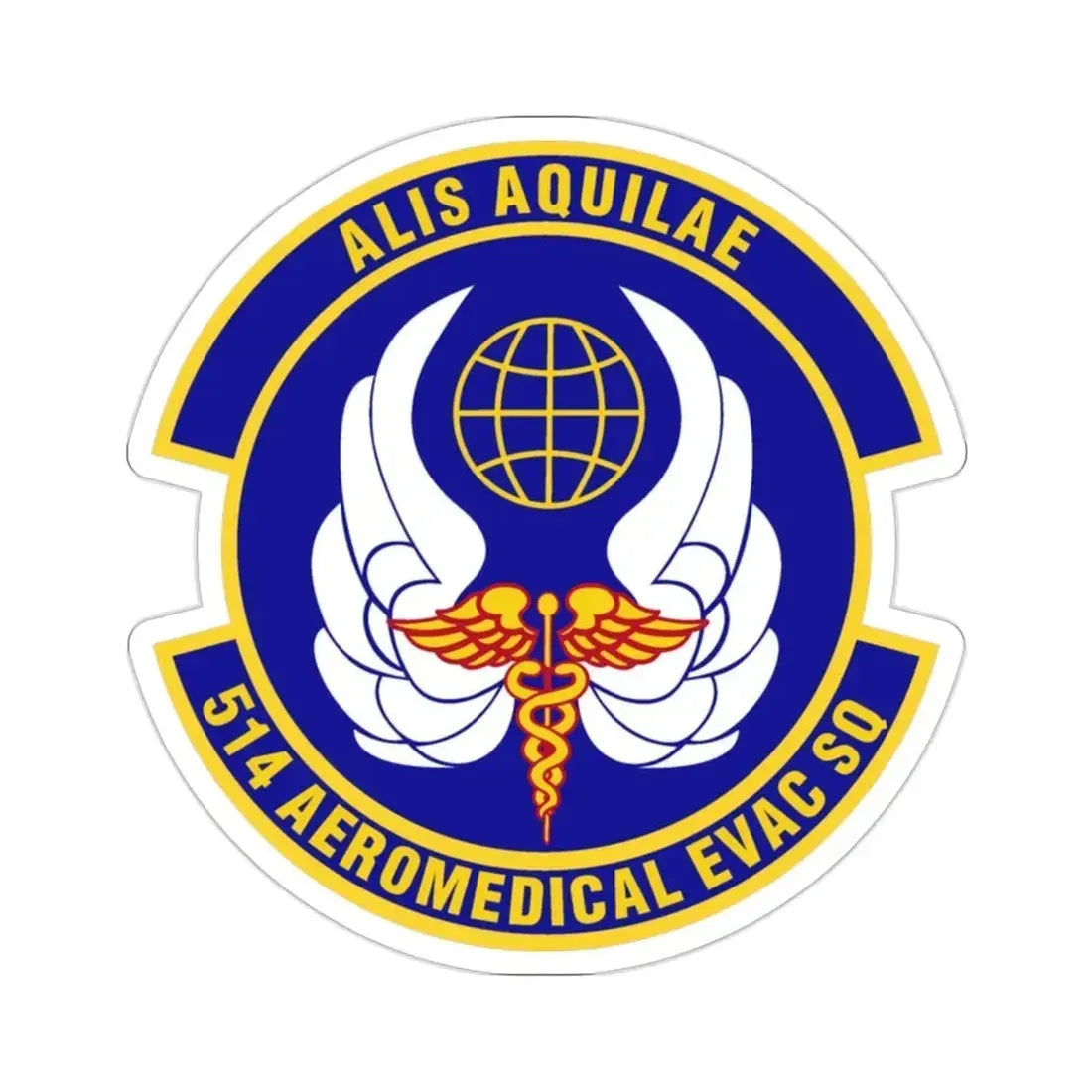 514th Aeromedical Evacuation Squadron (U.S. Air Force) STICKER Vinyl Die-Cut Decal - The Sticker Space