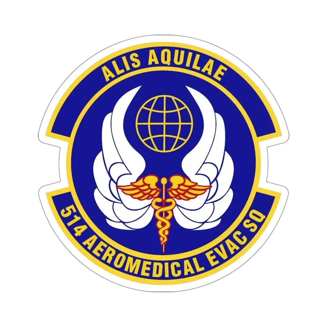 514th Aeromedical Evacuation Squadron (U.S. Air Force) STICKER Vinyl Die-Cut Decal - The Sticker Space