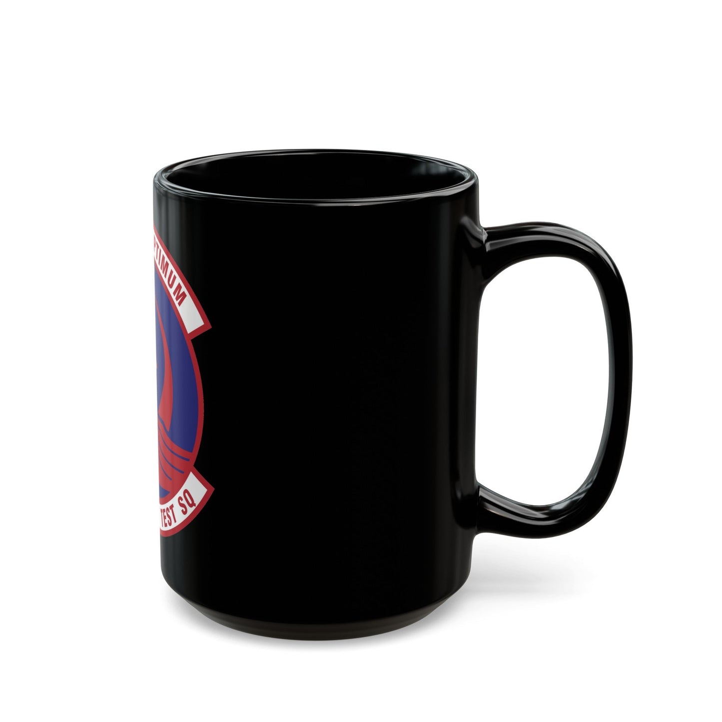 514th Flight Test Squadron (U.S. Air Force) Black Coffee Mug-The Sticker Space