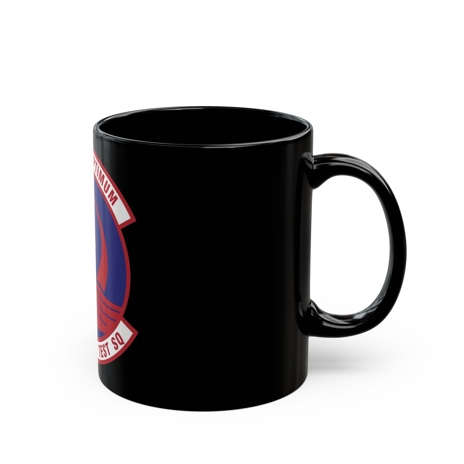 514th Flight Test Squadron (U.S. Air Force) Black Coffee Mug-The Sticker Space