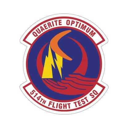 514th Flight Test Squadron (U.S. Air Force) STICKER Vinyl Die-Cut Decal 6 Inch - The Sticker Space