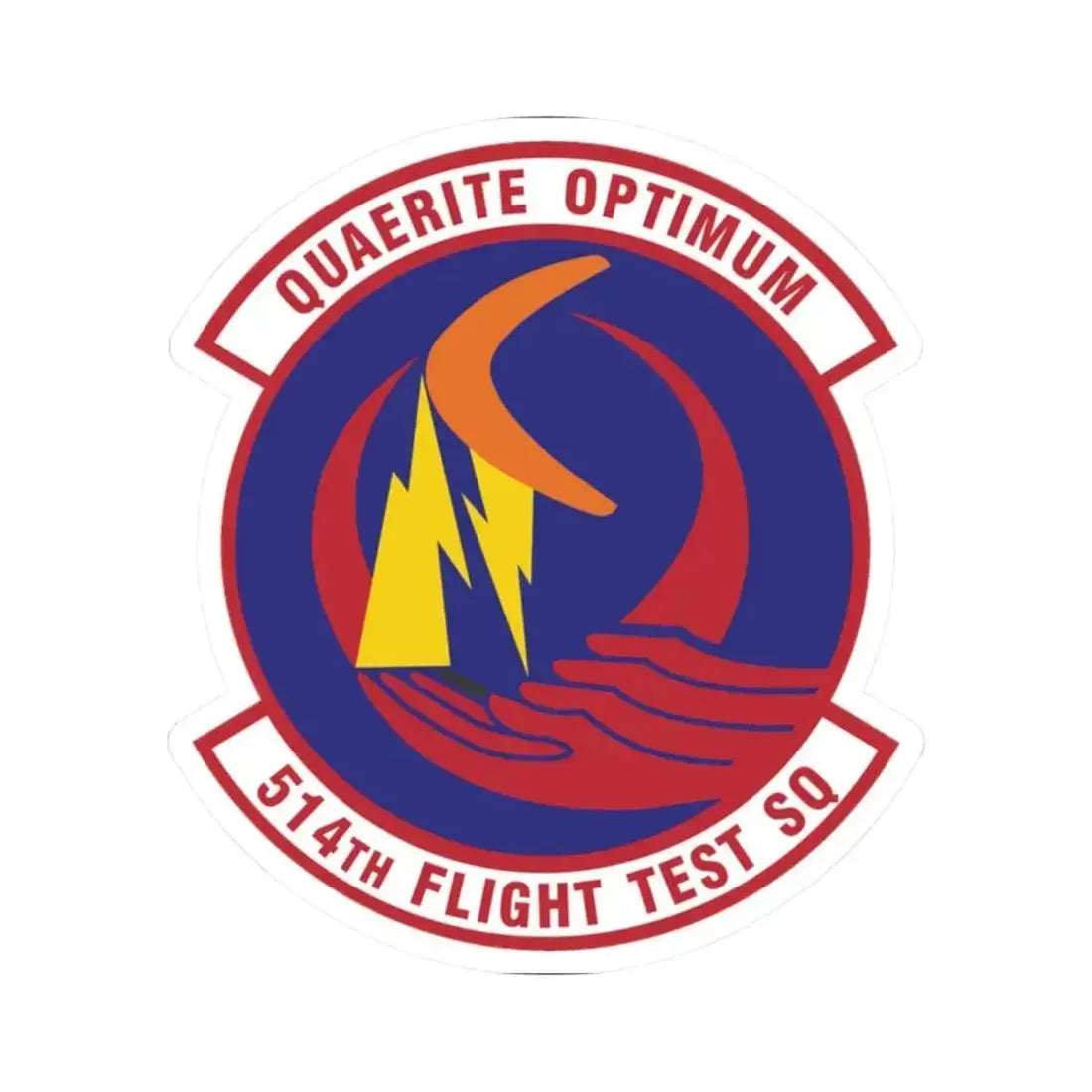 514th Flight Test Squadron (U.S. Air Force) STICKER Vinyl Kiss-Cut Decal - The Sticker Space