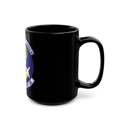 514th Operations Support Squadron (U.S. Air Force) Black Coffee Mug-The Sticker Space