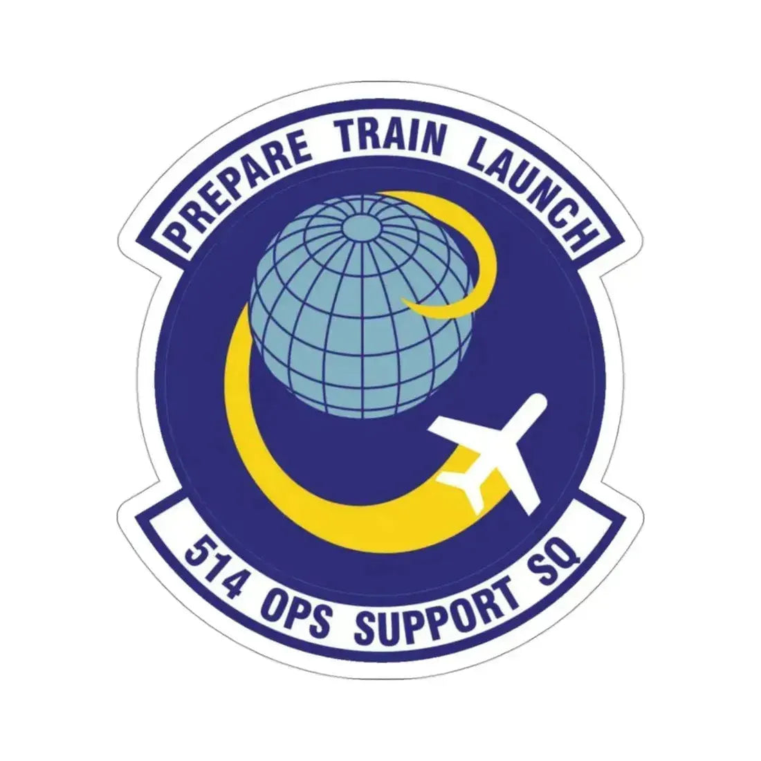 514th Operations Support Squadron (U.S. Air Force) STICKER Vinyl Die-Cut Decal 3 Inch - The Sticker Space