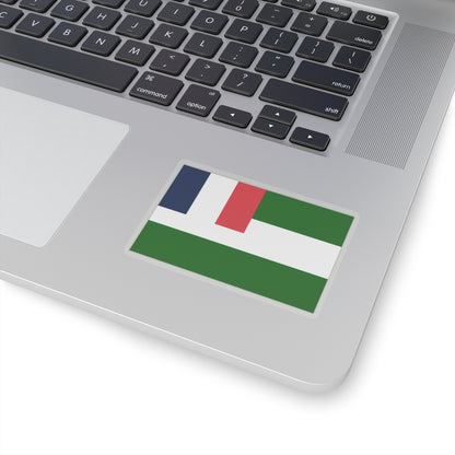 Flag of Syria French mandate (Belgium) STICKER Vinyl Kiss-Cut Decal