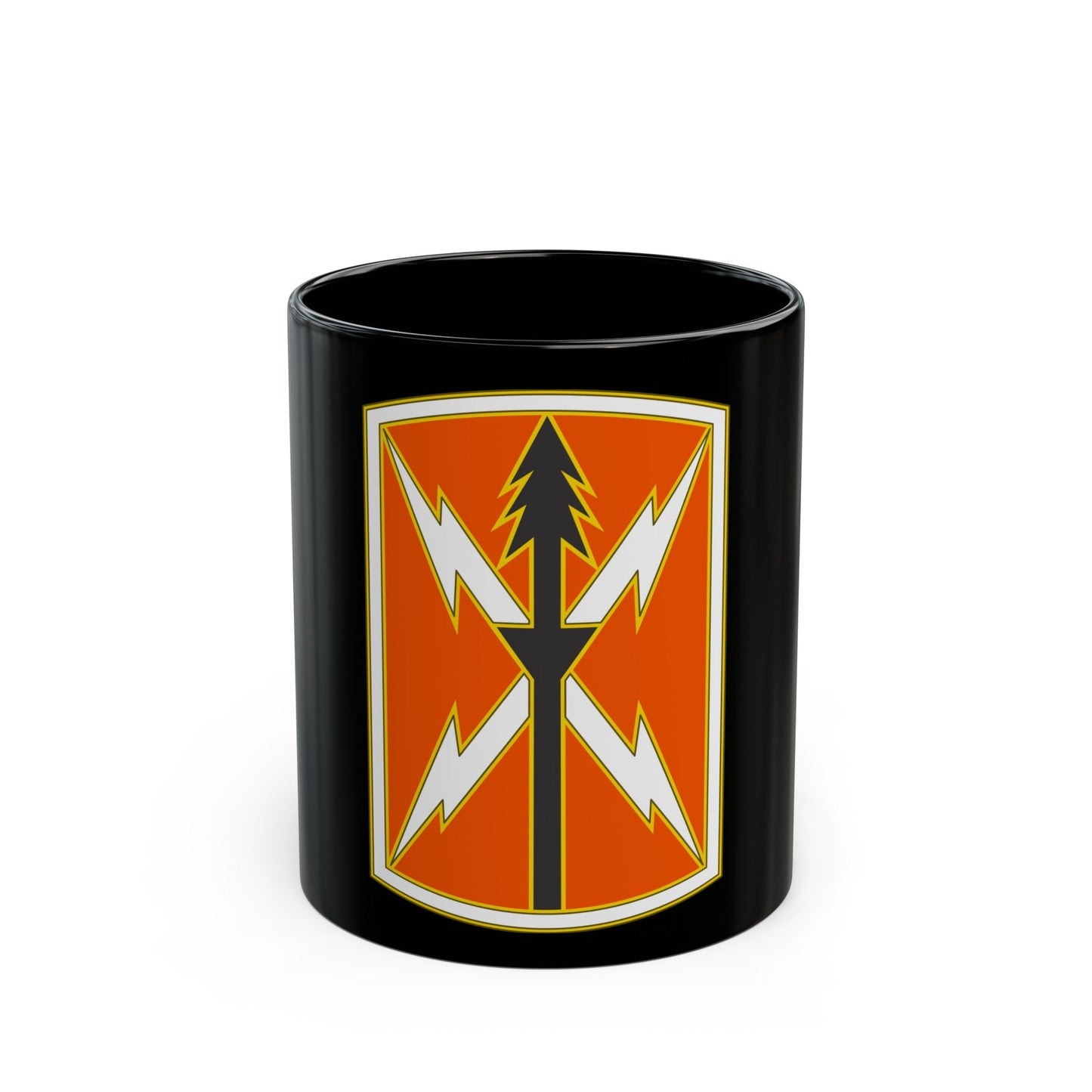 516 Signal Brigade 2 (U.S. Army) Black Coffee Mug-11oz-The Sticker Space