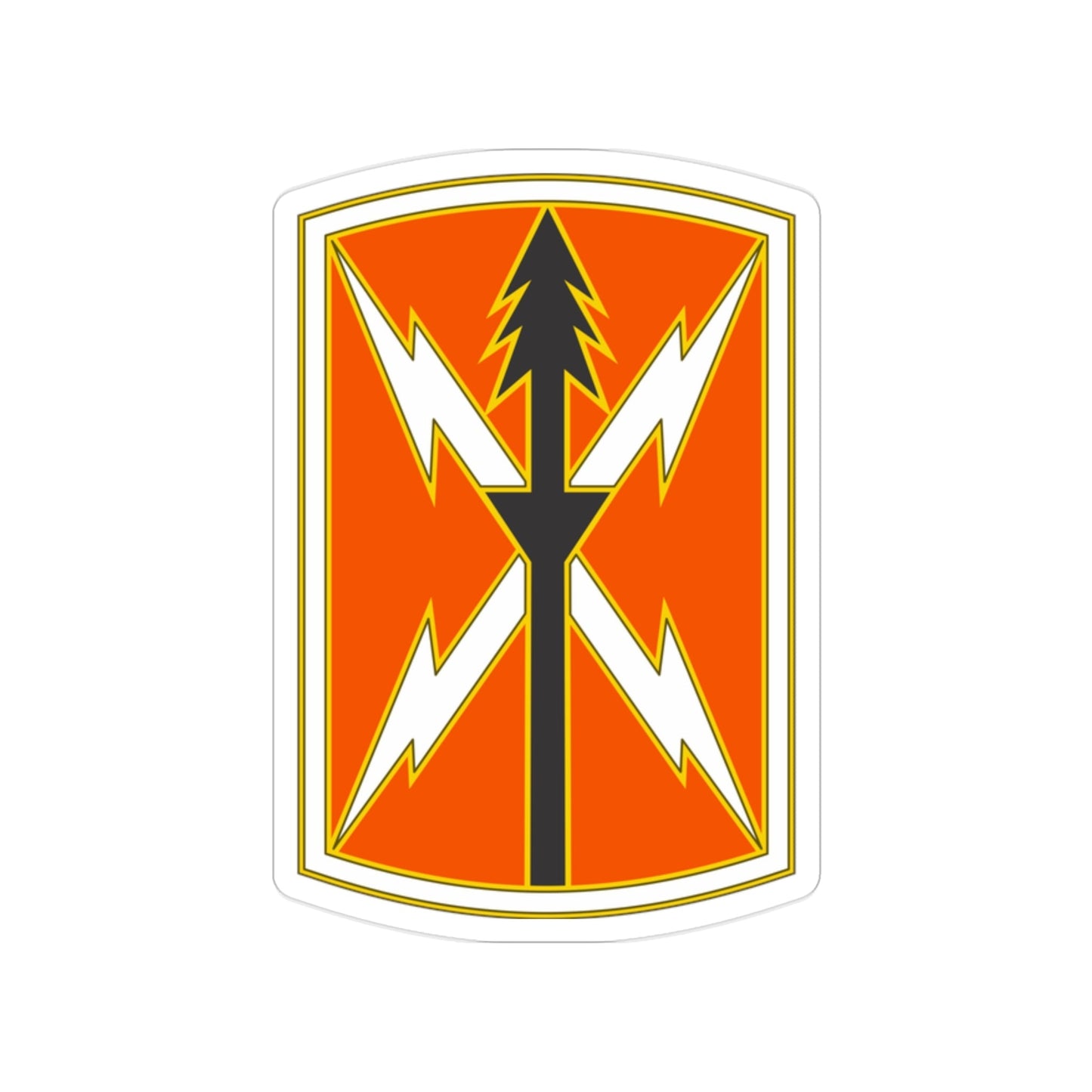 516 Signal Brigade 2 (U.S. Army) Transparent STICKER Die-Cut Vinyl Decal-2 Inch-The Sticker Space