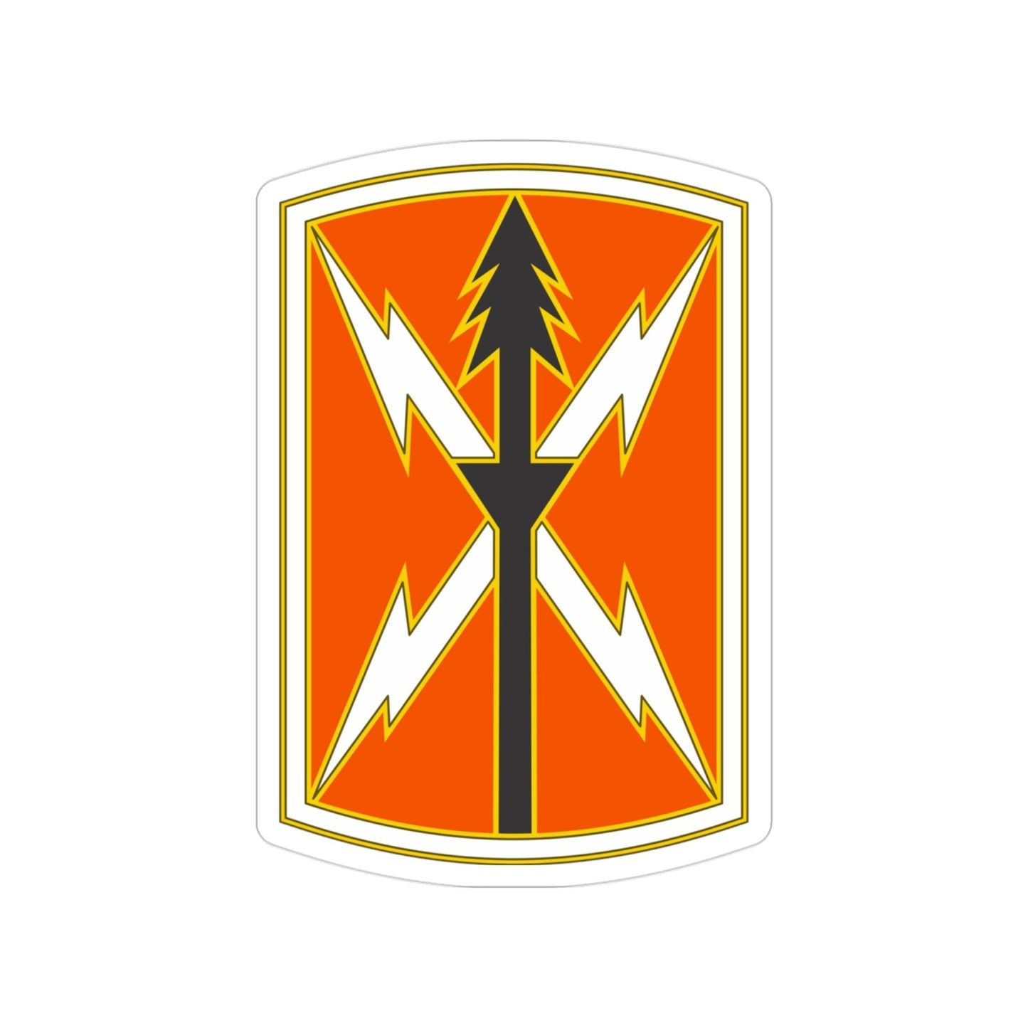 516 Signal Brigade 2 (U.S. Army) Transparent STICKER Die-Cut Vinyl Decal-3 Inch-The Sticker Space