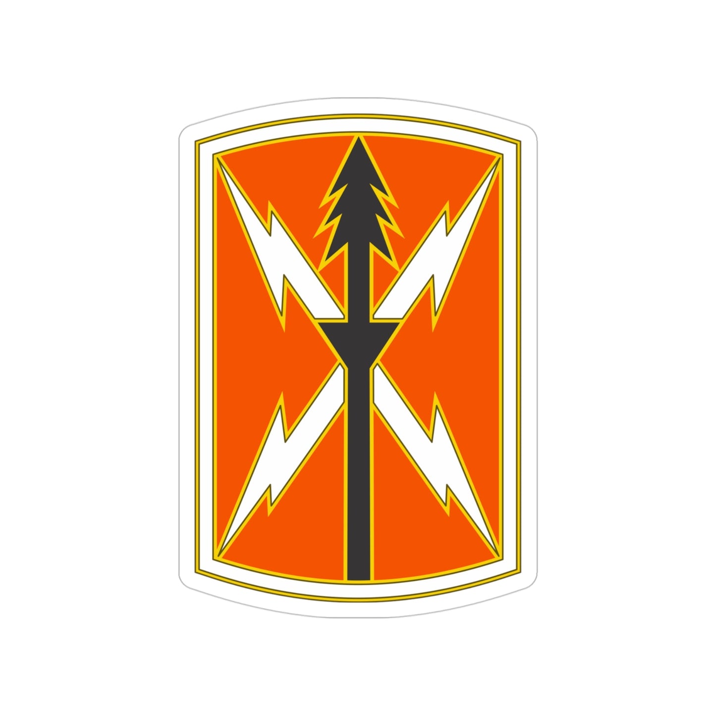 516 Signal Brigade 2 (U.S. Army) Transparent STICKER Die-Cut Vinyl Decal-4 Inch-The Sticker Space