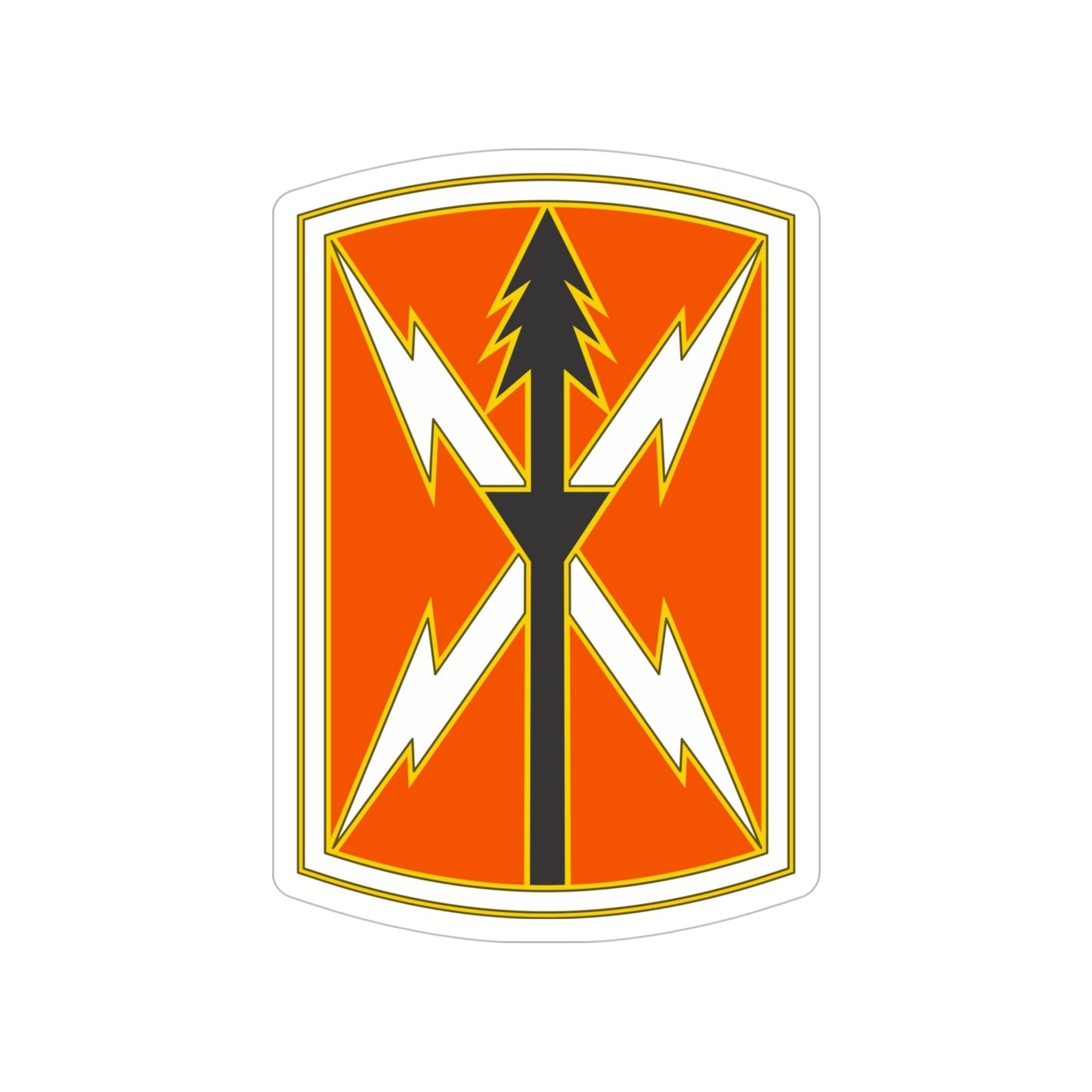 516 Signal Brigade 2 (U.S. Army) Transparent STICKER Die-Cut Vinyl Decal-5 Inch-The Sticker Space