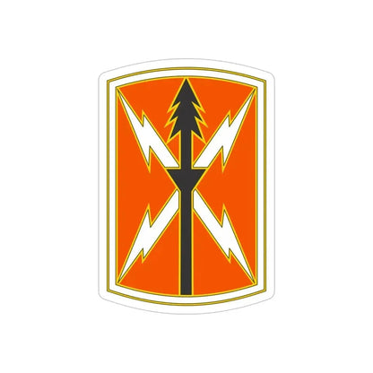516 Signal Brigade 2 (U.S. Army) REVERSE PRINT Transparent Die-Cut STICKER - The Sticker Space
