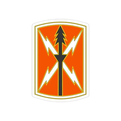 516 Signal Brigade 2 (U.S. Army) REVERSE PRINT Transparent Die-Cut STICKER - The Sticker Space