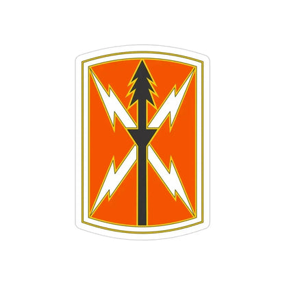516 Signal Brigade 2 (U.S. Army) REVERSE PRINT Transparent Die-Cut STICKER - The Sticker Space
