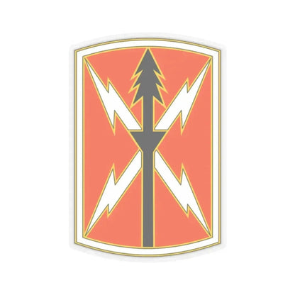516 Signal Brigade 2 (U.S. Army) STICKER Vinyl Kiss-Cut Decal 2 Inch Transparent - The Sticker Space