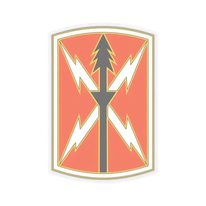 516 Signal Brigade 2 (U.S. Army) STICKER Vinyl Kiss-Cut Decal 3 Inch Transparent - The Sticker Space