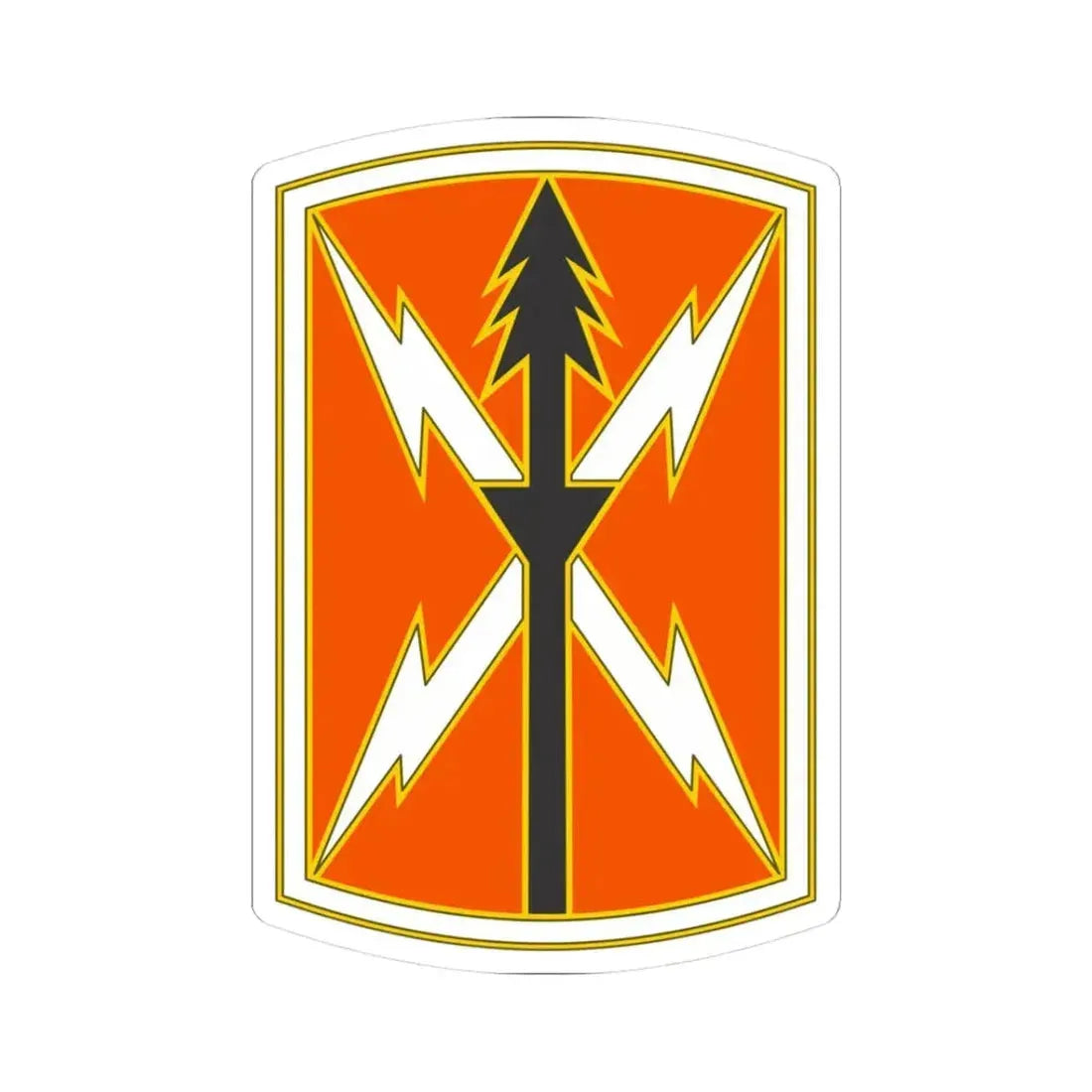 516 Signal Brigade 2 (U.S. Army) STICKER Vinyl Kiss-Cut Decal 3 Inch White - The Sticker Space