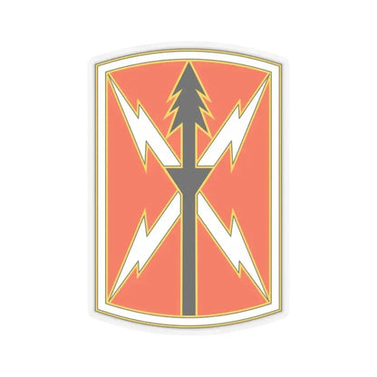 516 Signal Brigade 2 (U.S. Army) STICKER Vinyl Kiss-Cut Decal 6 Inch Transparent - The Sticker Space