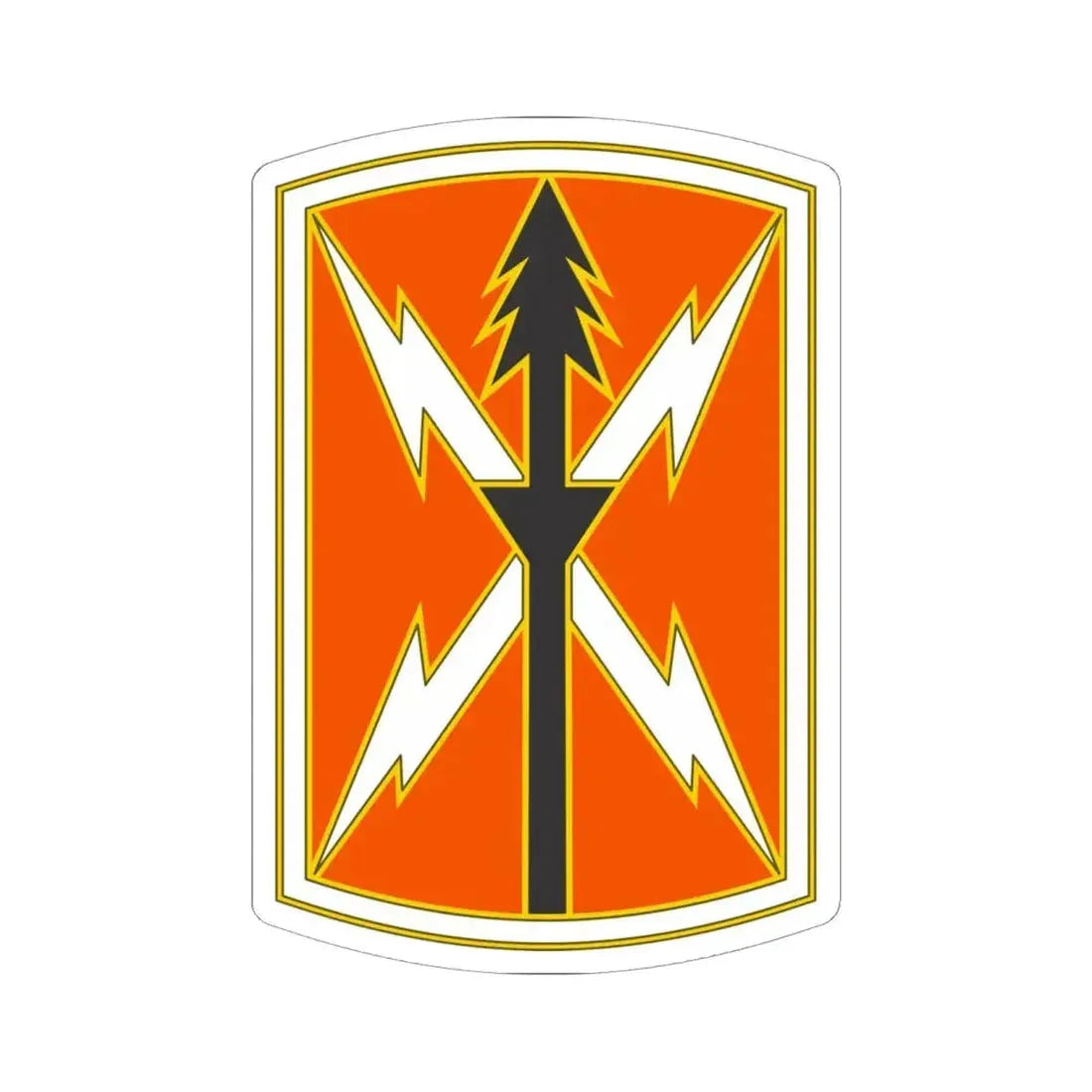 516 Signal Brigade 2 (U.S. Army) STICKER Vinyl Kiss-Cut Decal 6 Inch White - The Sticker Space