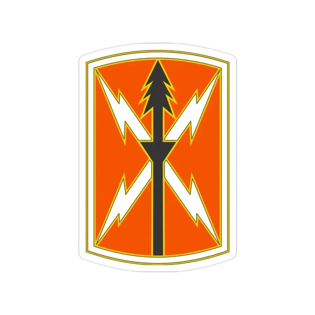 516 Signal Brigade 2 (U.S. Army) Transparent STICKER Die-Cut Vinyl Decal 2 Inch - The Sticker Space