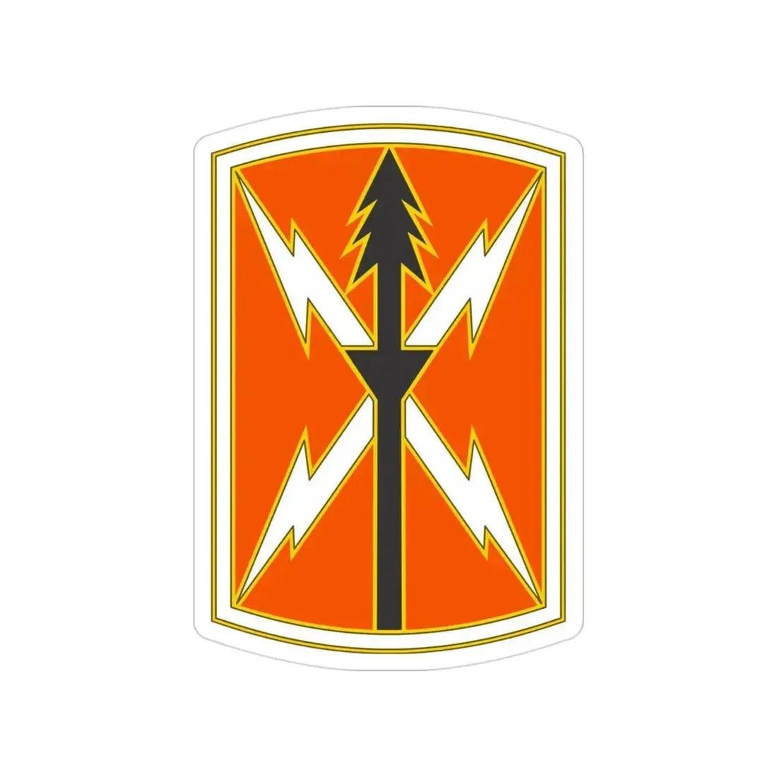 516 Signal Brigade 2 (U.S. Army) Transparent STICKER Die-Cut Vinyl Decal 3 Inch - The Sticker Space