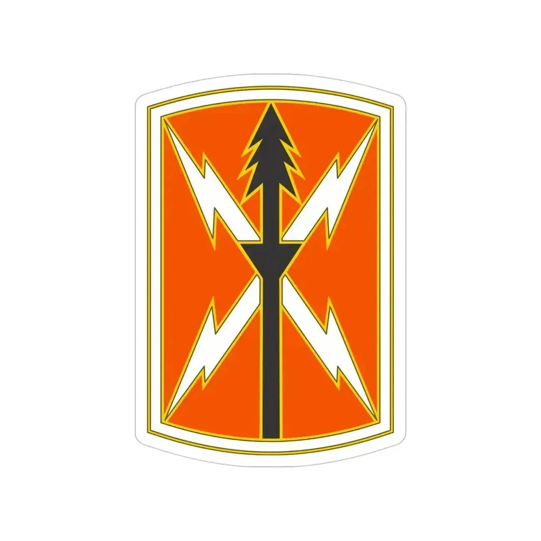 516 Signal Brigade 2 (U.S. Army) Transparent STICKER Die-Cut Vinyl Decal 4 Inch - The Sticker Space