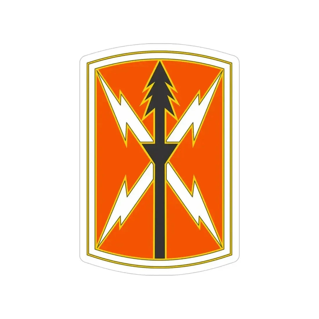 516 Signal Brigade 2 (U.S. Army) Transparent STICKER Die-Cut Vinyl Decal 4 Inch - The Sticker Space