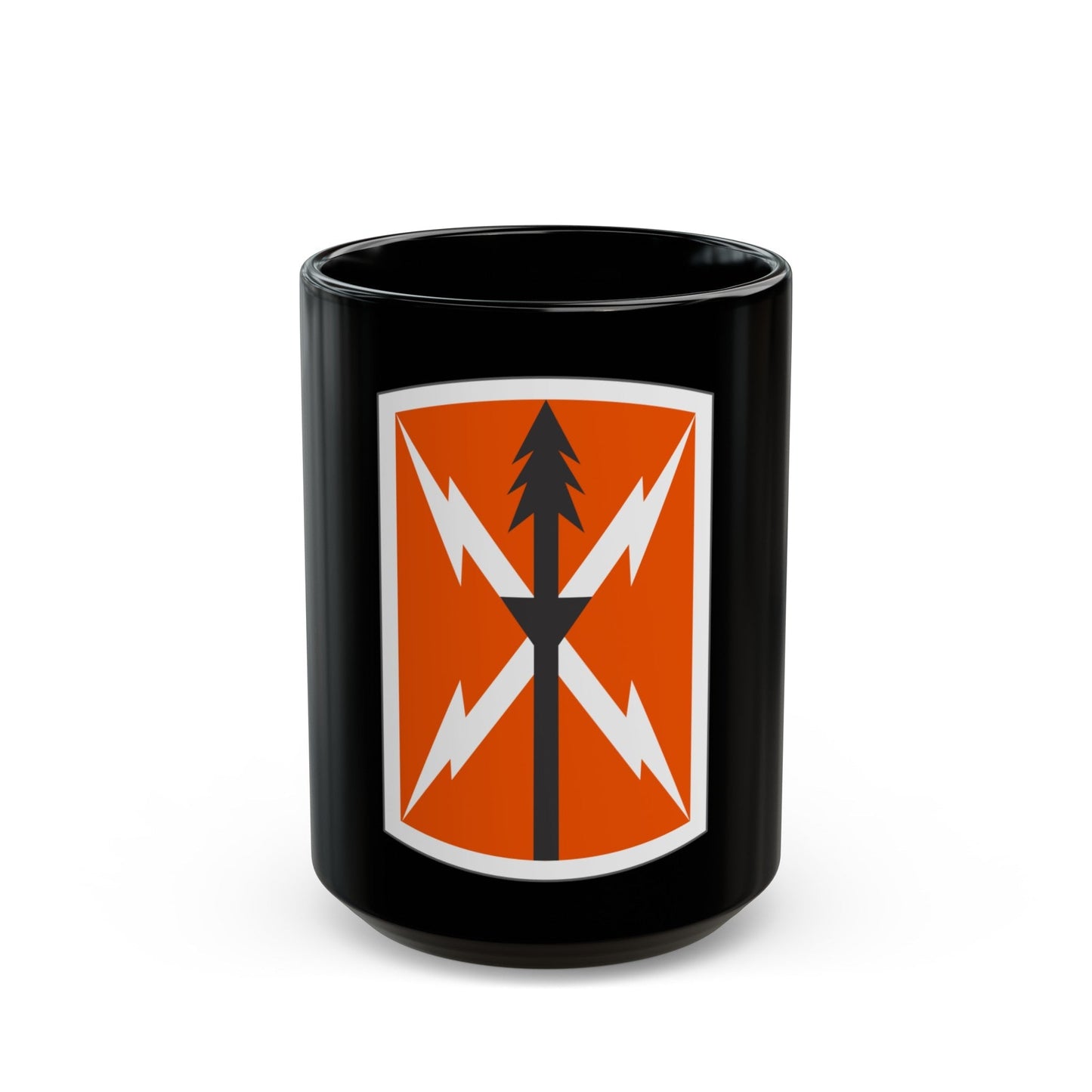 516 Signal Brigade 3 (U.S. Army) Black Coffee Mug-15oz-The Sticker Space