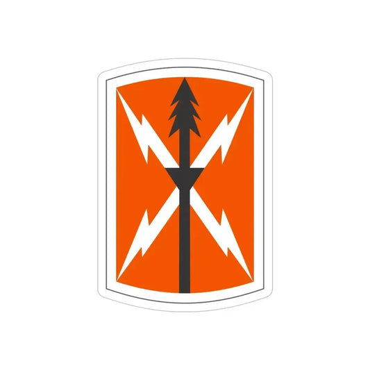 516 Signal Brigade 3 (U.S. Army) REVERSE PRINT Transparent Die-Cut STICKER 6 Inch Die-Cut Transparent - The Sticker Space