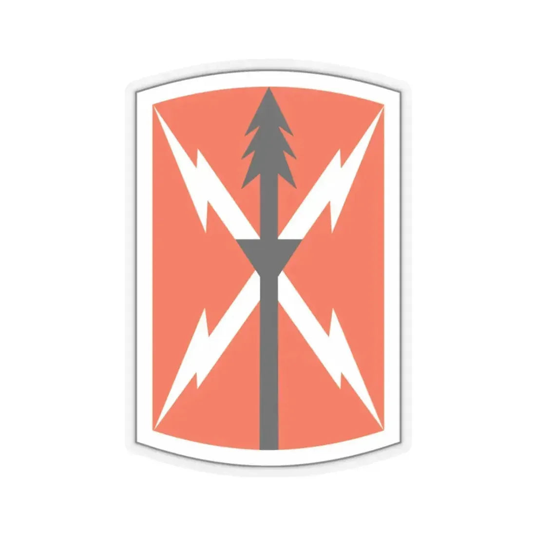 516 Signal Brigade 3 (U.S. Army) STICKER Vinyl Kiss-Cut Decal 3 Inch Transparent - The Sticker Space